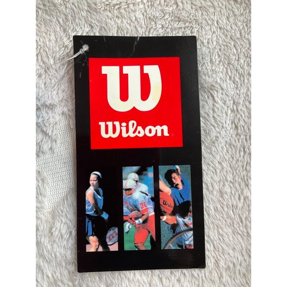 New Old Stock Wilson Vintage 90's Sports Gear Athletic Gym Duffle Bag Y2K - Picture 4 of 10